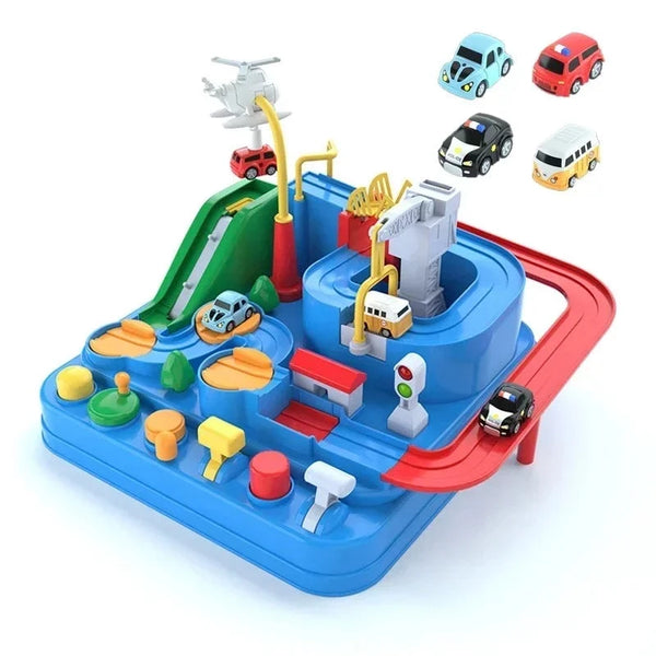 Puzzle Rail Track Car Adventure Toys