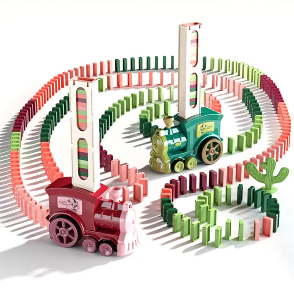 Kids Domino Train Car Set